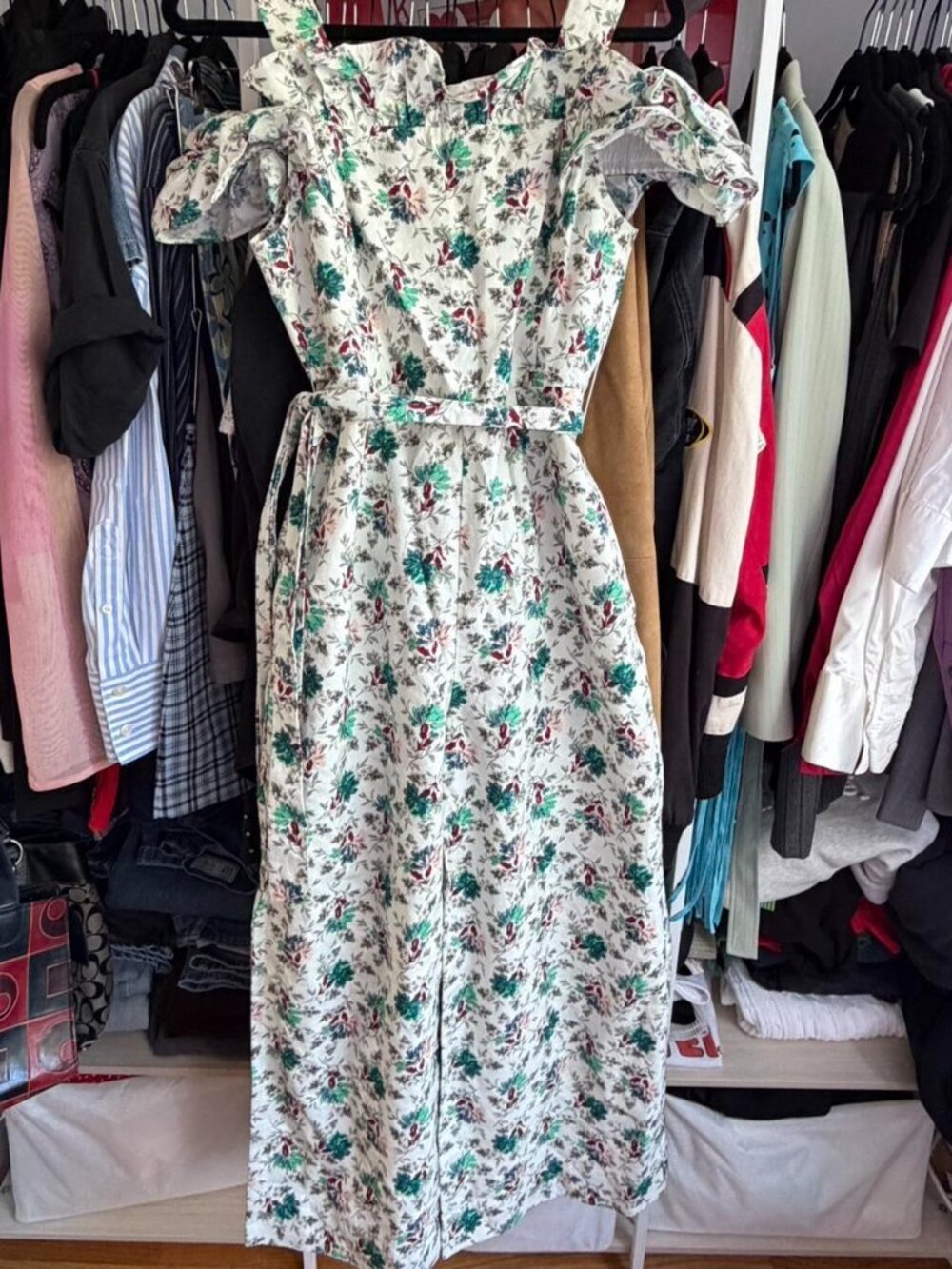 Designer Jumpsuit in a gorgeous floral print / Rebecca Taylor